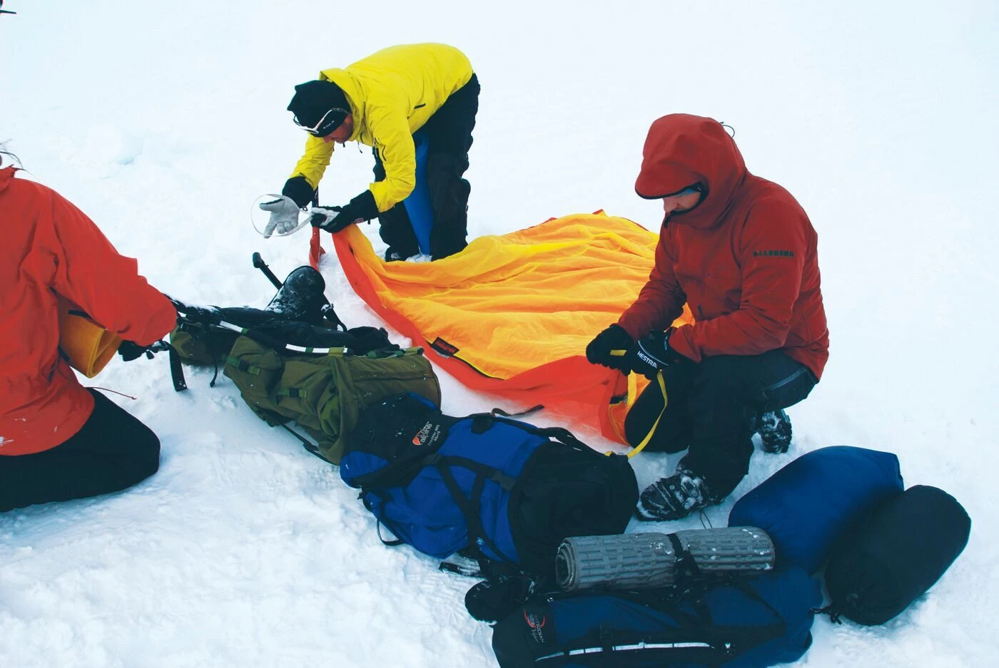 Hilleberg Windsack 3 Hilleberg Windsack 3 -Survie en plein air abri urgence windsack 07