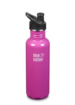 Klean Kanteen Classic Sport Cap -Survie en plein air bouteille acier inoxydable klean kanteen classic 800ml 11