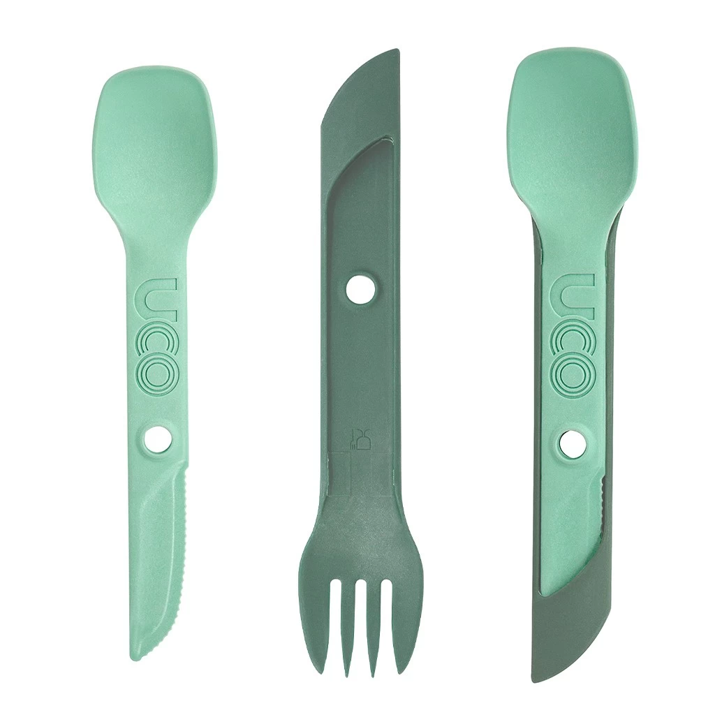 Pack couverts UCO Switch Spork Utensil Set Pack Couverts UCO Switch Spork Utensil Set -Survie en plein air couverts uco switch spork utensil set with tether