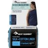 Sea To Summit Travel Liner Soie + Coton -Survie en plein air drap sea to summit silk cotton travel liner 02
