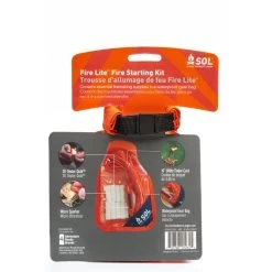 SOL Trousse D'allumage De Feu Fire Lite -Survie en plein air fire lite kit in dry bag 03