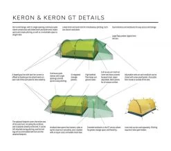 Hilleberg Keron 3 GT -Survie en plein air hilleberg keron3gt