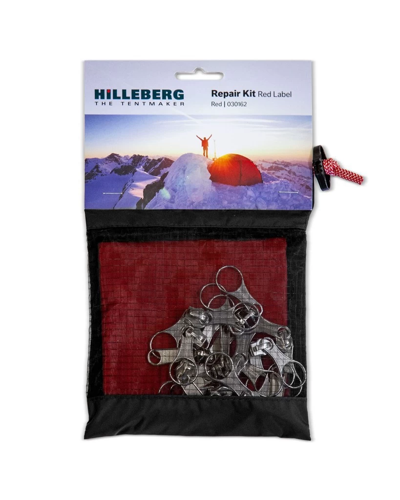 Hilleberg Repair Kit Red Label Hilleberg Repair Kit Red Label -Survie en plein air hilleberg repairkit redlabel red 1