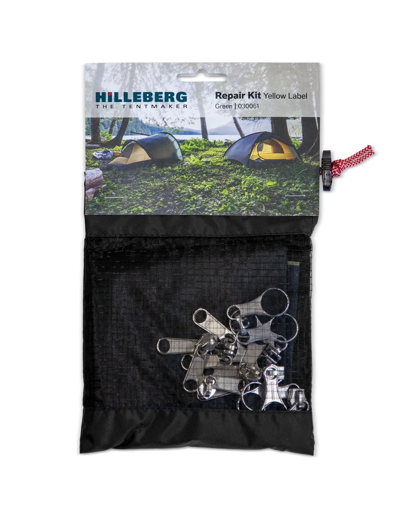 Hilleberg Repair Kit Yellow Label Hilleberg Repair Kit Yellow Label -Survie en plein air hilleberg repairkit yellowlabel green 1