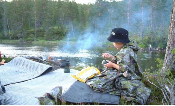 Jerven Fjellduken Mini-Hunter Jerven Fjellduken Mini-Hunter -Survie en plein air mini hunter fjellduken jerven 1