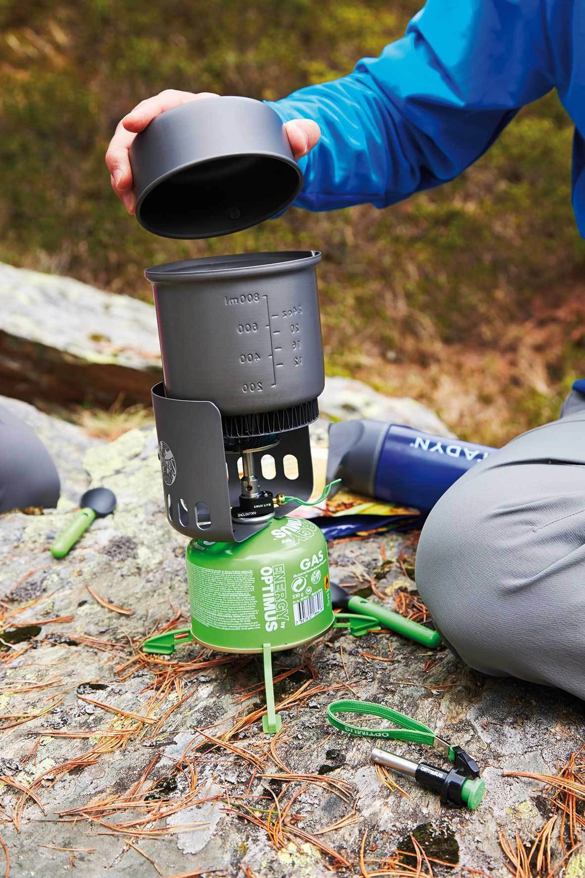 Trepied Optimus Trepied Optimus -Survie en plein air optimus support cartouche