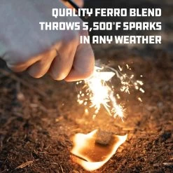 UCO Survival Fire Striker Ferro Rod -Survie en plein air pierre a feu uco survival fire striker ferro rod 03