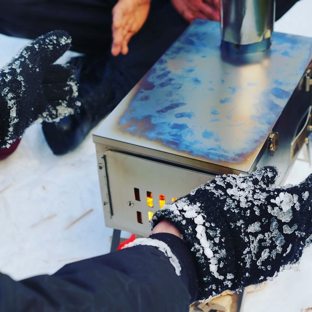 Winnerwell Fastfold Titanium Camping Stove Winnerwell Fastfold Titanium Camping Stove -Survie en plein air poele winnerwell fastfold titanium camping stove 66