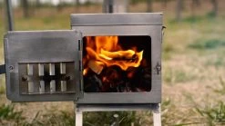 Winnerwell Fastfold Ultralight Backpack Titanium Camping Stove -Survie en plein air poele winnerwell fastfold utralight backpack titanium camping stove 06