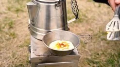 Winnerwell Fastfold Ultralight Backpack Titanium Camping Stove -Survie en plein air poele winnerwell fastfold utralight backpack titanium camping stove 10