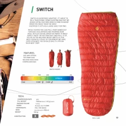 Pajak Quest Switch -Survie en plein air sac de couchage pajak quest switch 06