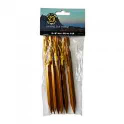 Six Moon Designs 6 Piece Stake Set -Survie en plein air sardines alu six moon design 6 piece stake set 02