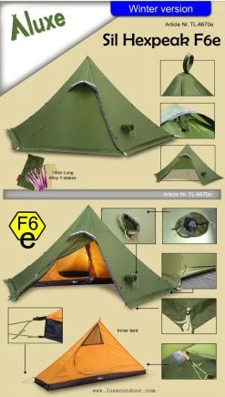 Luxe Outdoor Sil Hexpeak F6e 3 Luxe Outdoor Sil Hexpeak F6e -Survie en plein air sil hexpeak f6e luxe outdoor