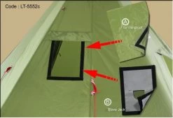 Luxe Outdoor Megahorn III 3 Luxe Outdoor Megahorn III -Survie en plein air tente luxe outdoor megahorn iii