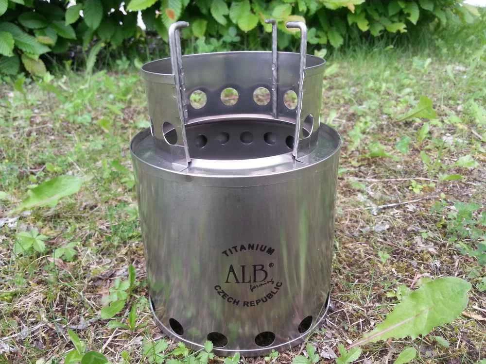 Titanium Wood Stove Titanium Wood Stove -Survie en plein air titanium wood stove 07