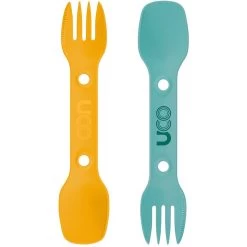 Pack 2 Couverts UCO Utility Spork 1 Pack 2 Couverts UCO Utility Spork -Survie en plein air uco utility spork bleu or